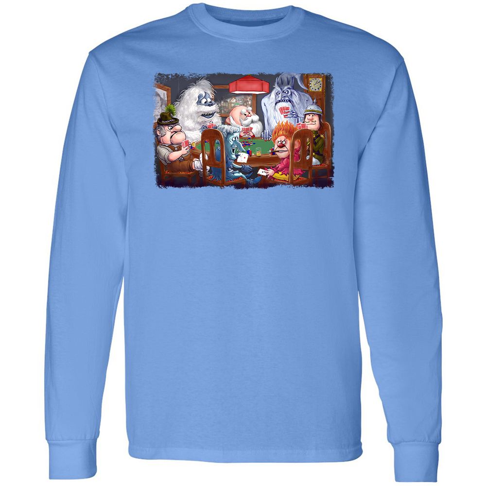 Long Sleeve T-Shirt - M5FVMF97 - Carolina Blue - 12