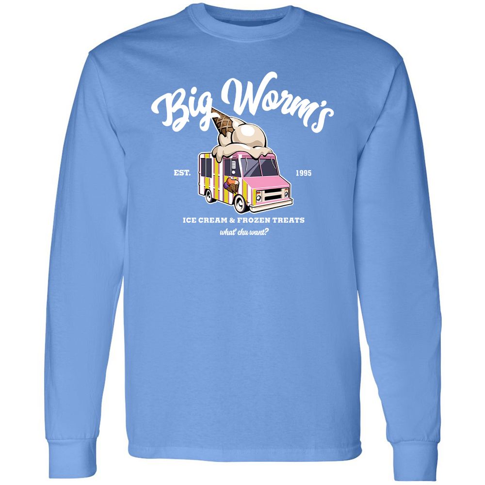 Long Sleeve T-Shirt - LEYYQ5U6 - Carolina Blue - 12
