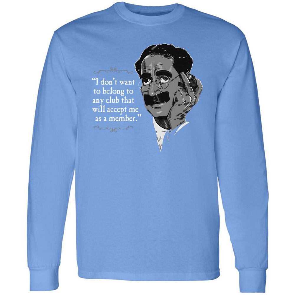 Long Sleeve T-Shirt - 4V7ZRPU1 - Carolina Blue - 12