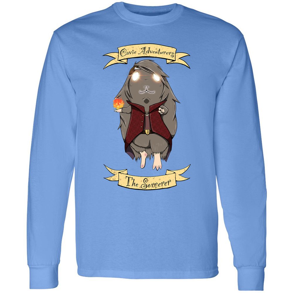 Long Sleeve T-Shirt - HUSPURFU - Carolina Blue - 12
