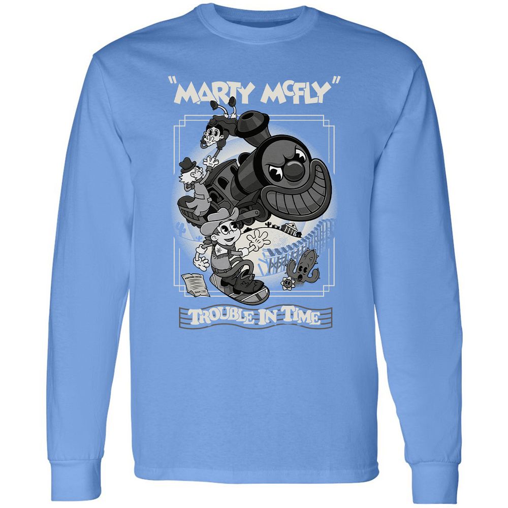 Long Sleeve T-Shirt - 4M5R75AM - Carolina Blue - 12