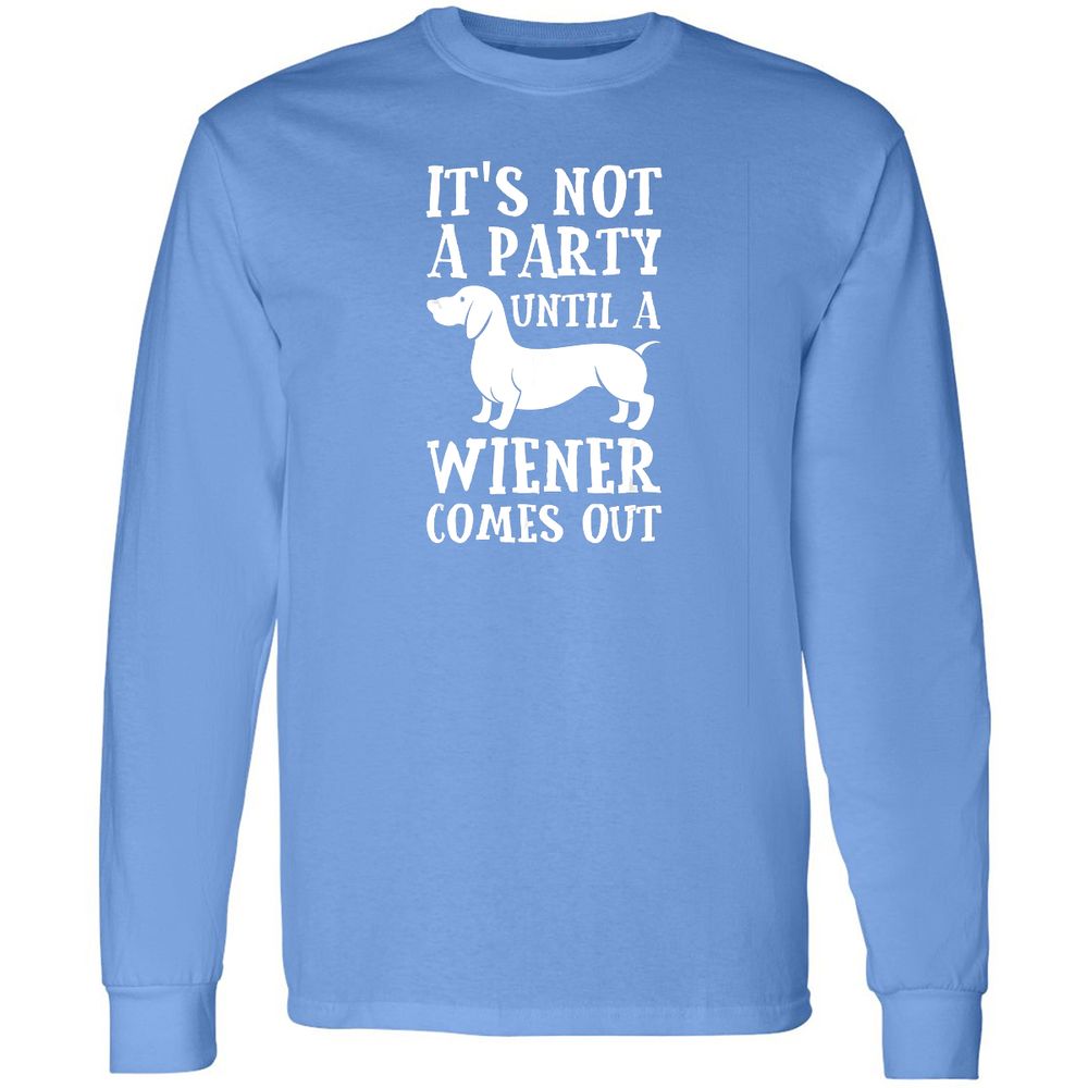 Long Sleeve T-Shirt - W2PHJK3X - Carolina Blue - 12