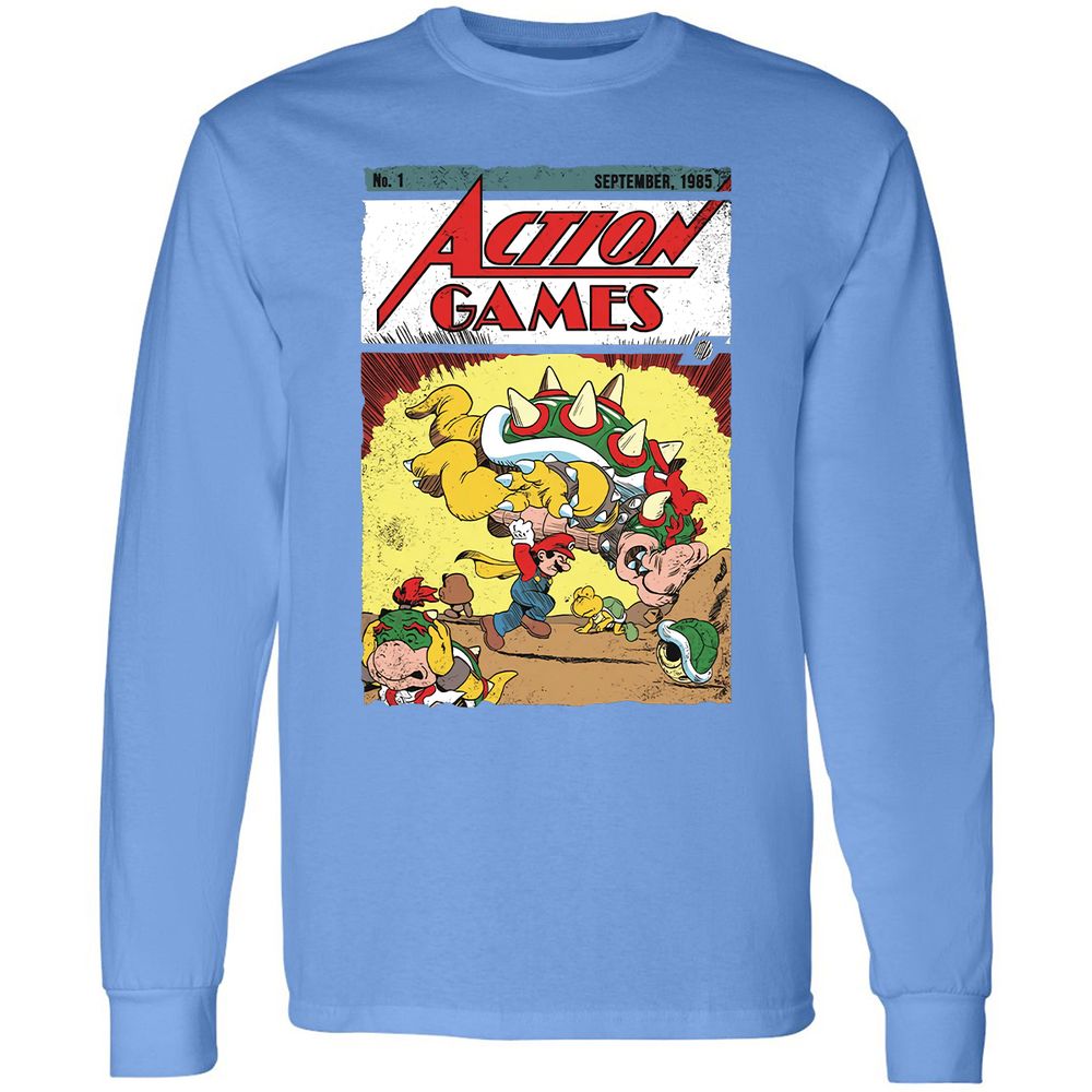 Long Sleeve T-Shirt - 5478ER9S - Carolina Blue - 12