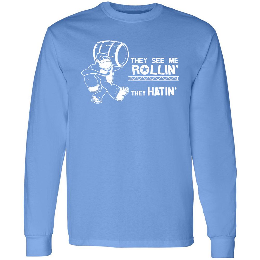 Long Sleeve T-Shirt - LZ3T2EHB - Carolina Blue - 12