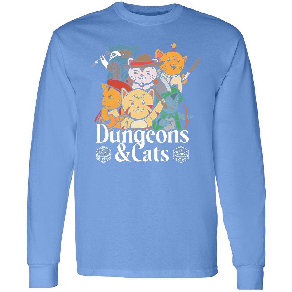 Long Sleeve T-Shirt - C69W3AFQ - Carolina Blue - 12