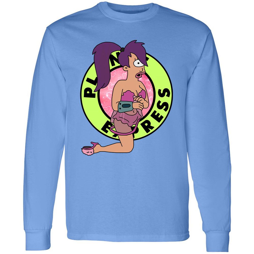 Long Sleeve T-Shirt - DH17KNHK - Carolina Blue - 12