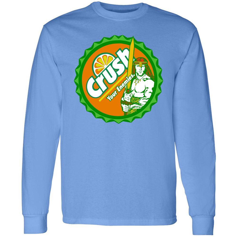 Long Sleeve T-Shirt - PETVGRHL - Carolina Blue - 12