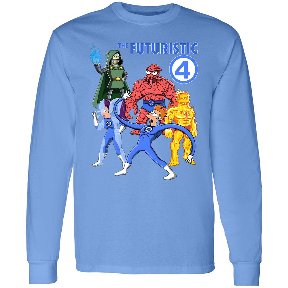 Long Sleeve T-Shirt - RXZ95WC1 - Carolina Blue - 12