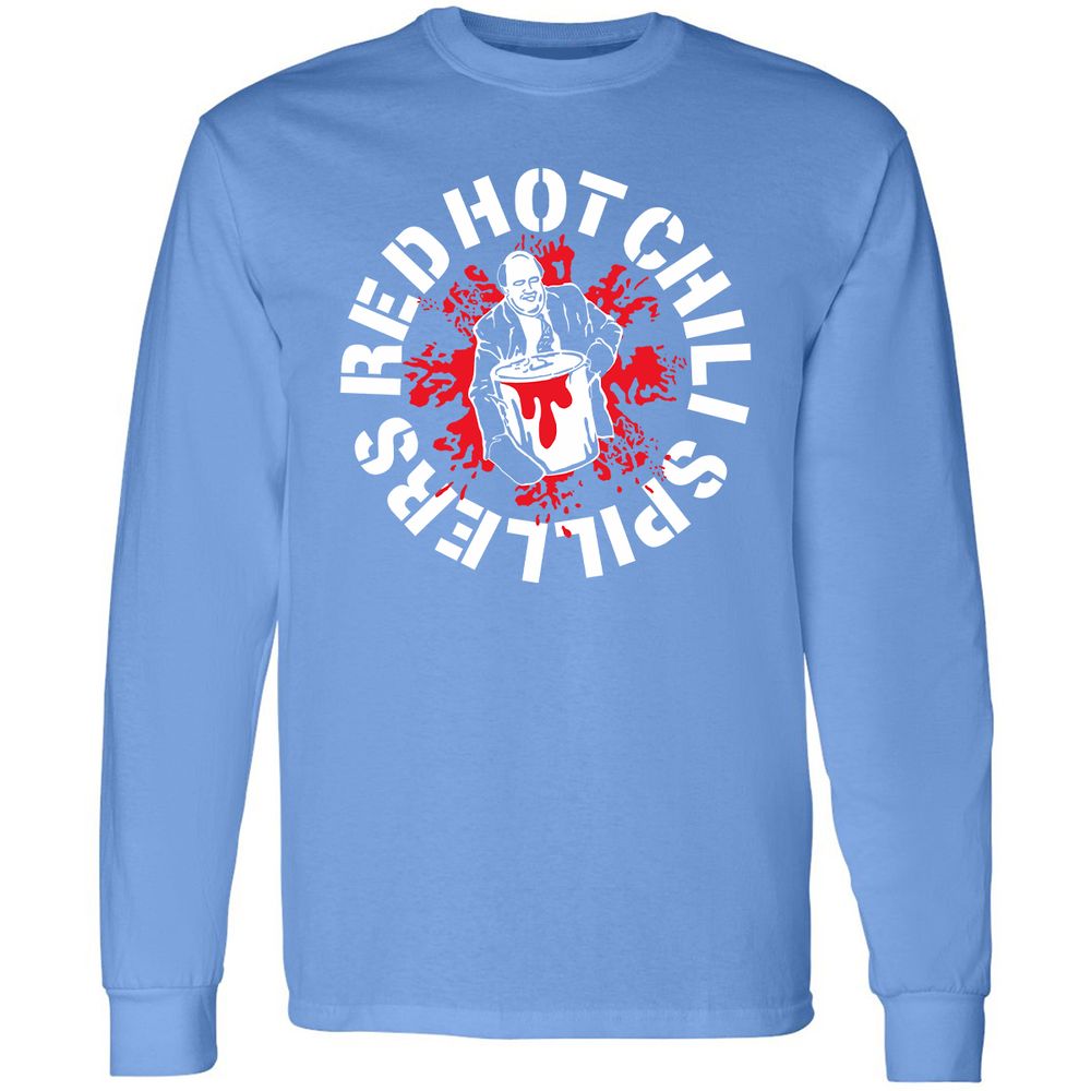 Long Sleeve T-Shirt - DJXP4R5K - Carolina Blue - 12