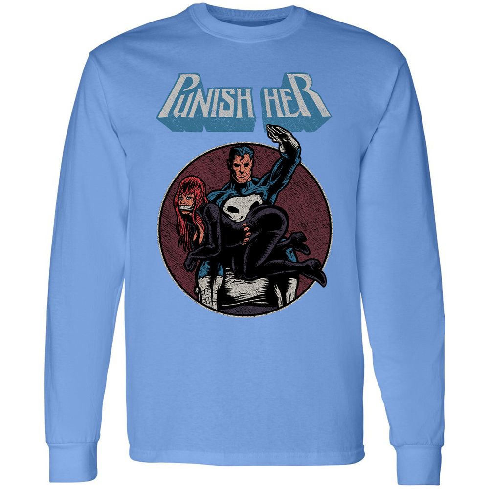 Long Sleeve T-Shirt - E3T97BMD - Carolina Blue - 12