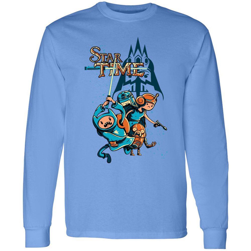 Long Sleeve T-Shirt - R4K9WE86 - Carolina Blue - 12