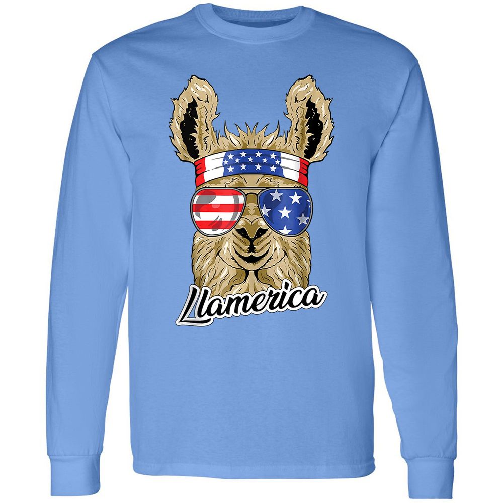 Long Sleeve T-Shirt - TLYV1LBL - Carolina Blue - 12