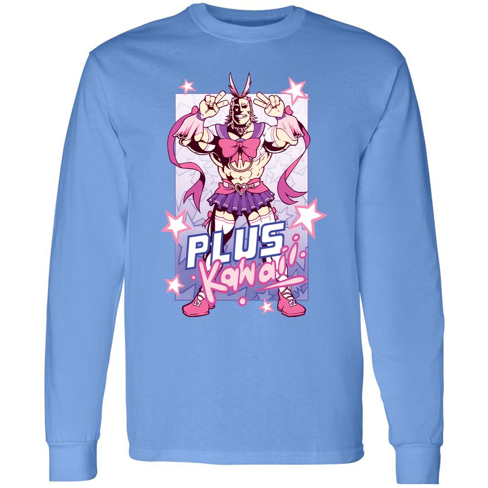 Long Sleeve T-Shirt - QFRCWT4F - Carolina Blue - 12