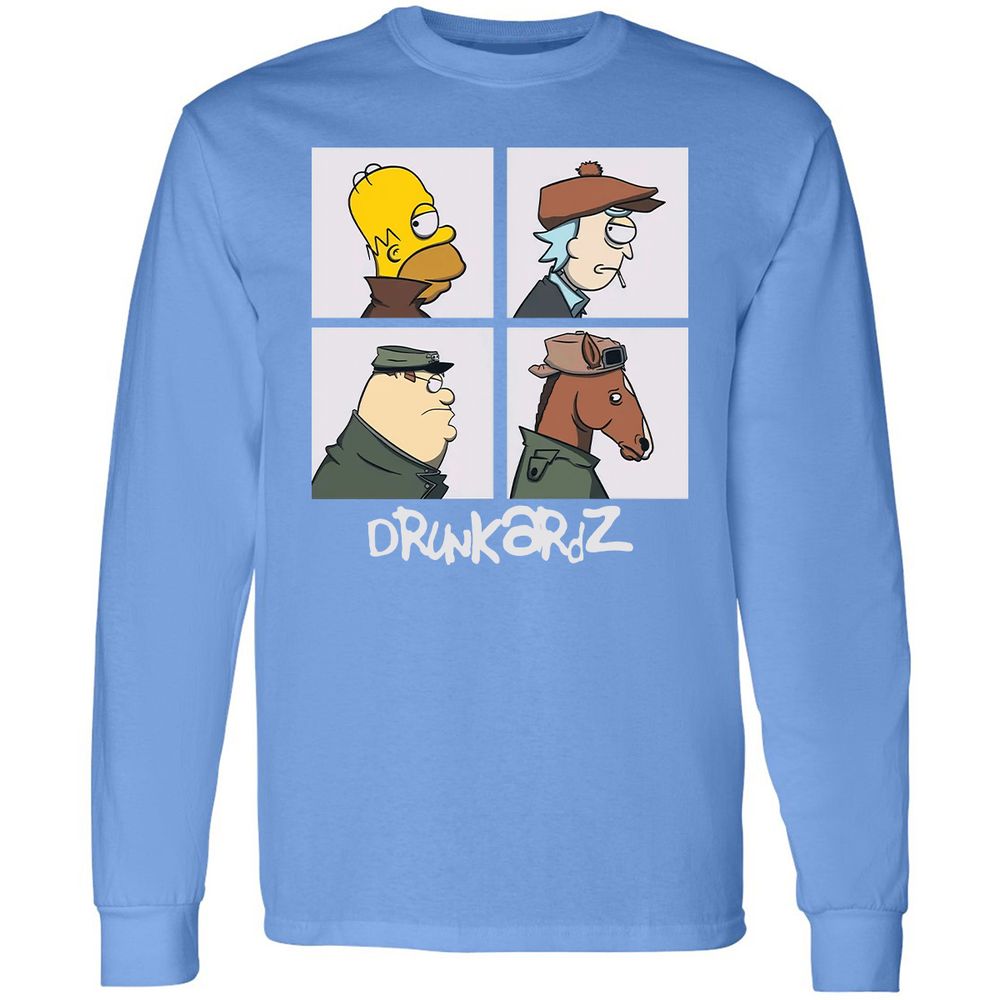 Long Sleeve T-Shirt - EDPR26X9 - Carolina Blue - 12