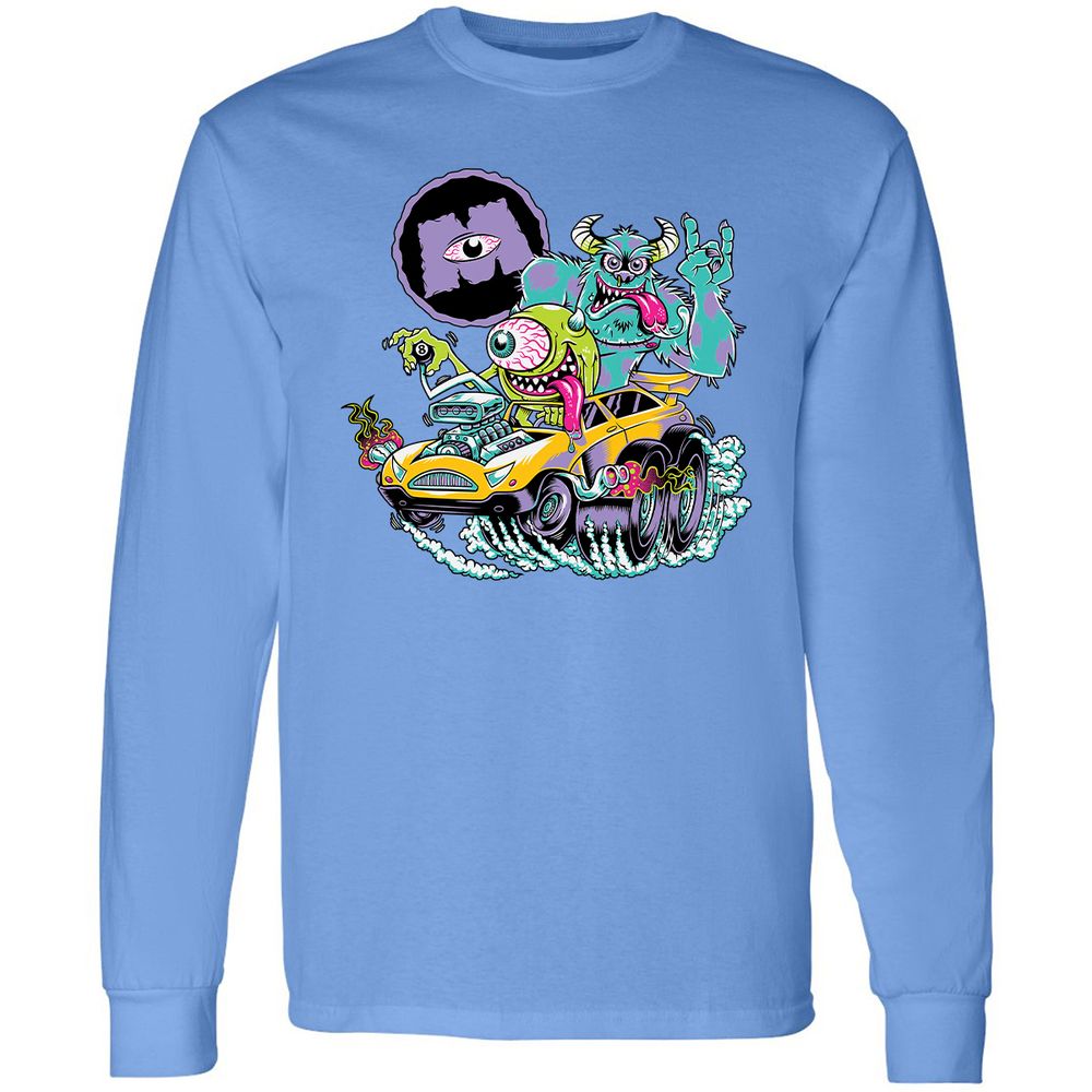 Long Sleeve T-Shirt - 3E1EECKB - Carolina Blue - 12