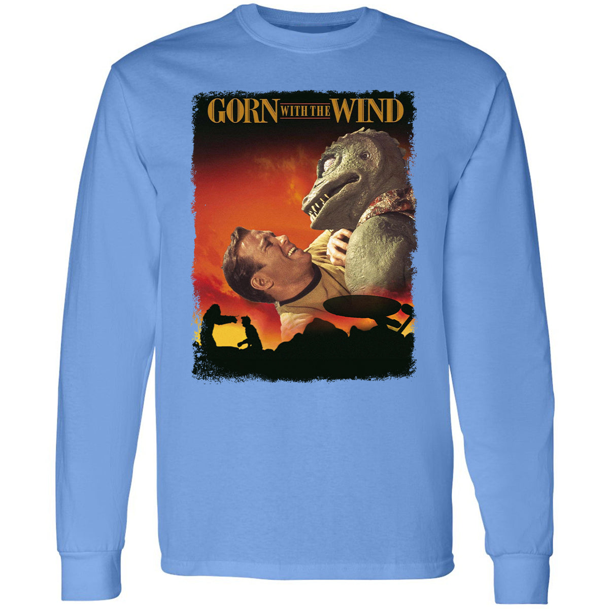 Long Sleeve T-Shirt - 9QY7SBQ4 - Carolina Blue - 12