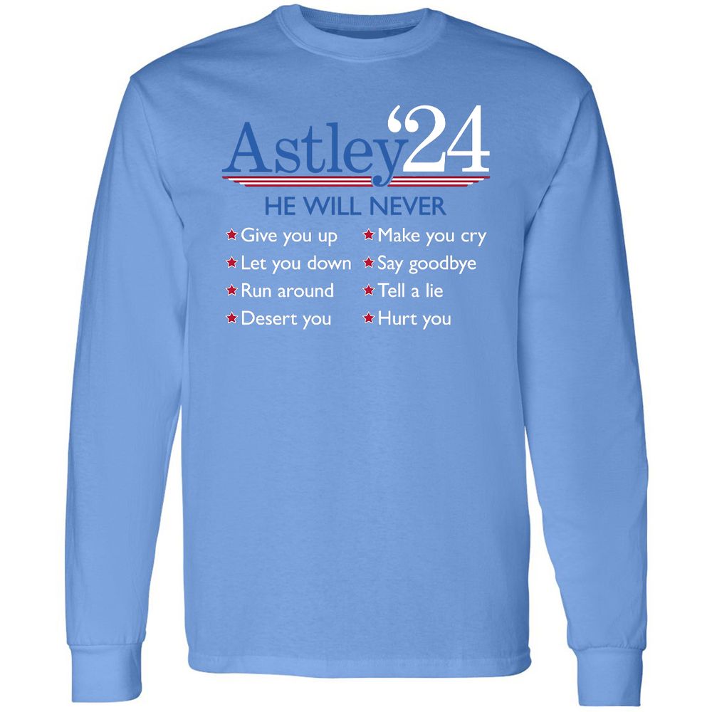 Long Sleeve T-Shirt - DUB4MA86 - Carolina Blue - 12