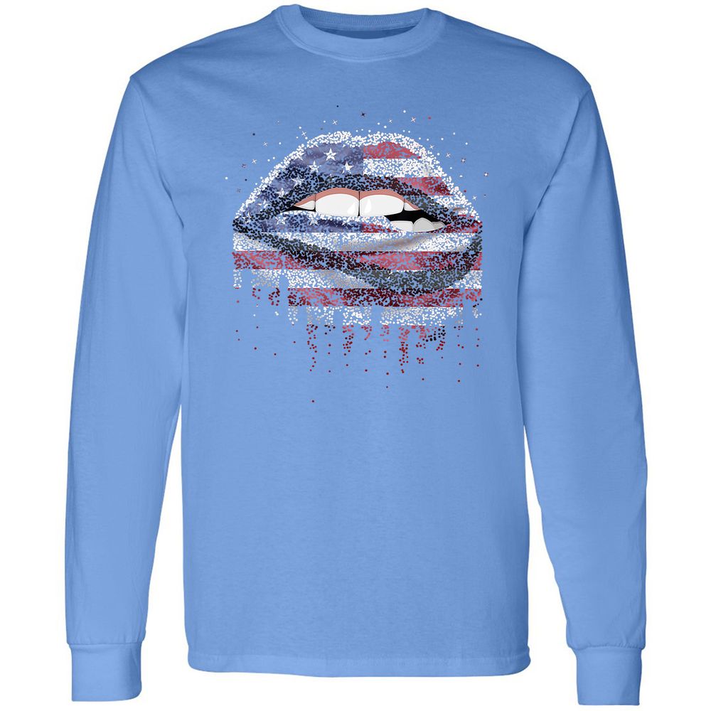 Long Sleeve T-Shirt - A9MV8TGL - Carolina Blue - 12