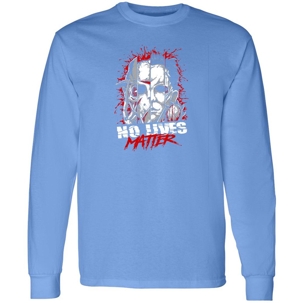 Long Sleeve T-Shirt - KGHJH338 - Carolina Blue - 12