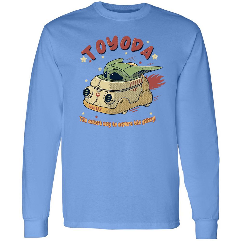 Long Sleeve T-Shirt - 7CHDN3TE - Carolina Blue - 12
