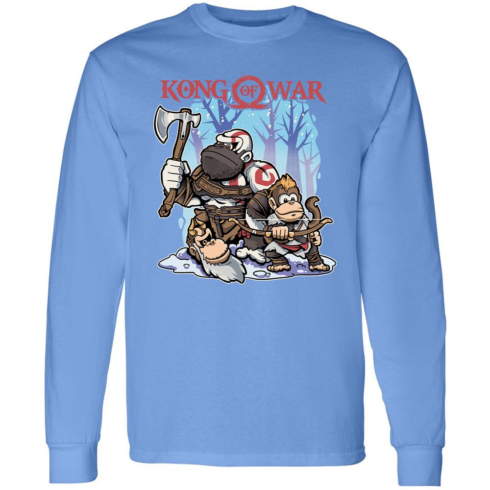 Long Sleeve T-Shirt - HT3FHPSQ - Carolina Blue - 12