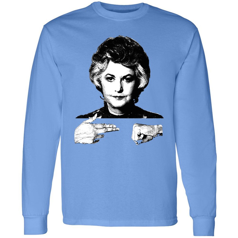 Long Sleeve T-Shirt - 76PDM9EG - Carolina Blue - 12