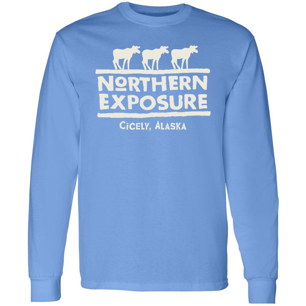 Long Sleeve T-Shirt - 5GCQRB23 - Carolina Blue - 12