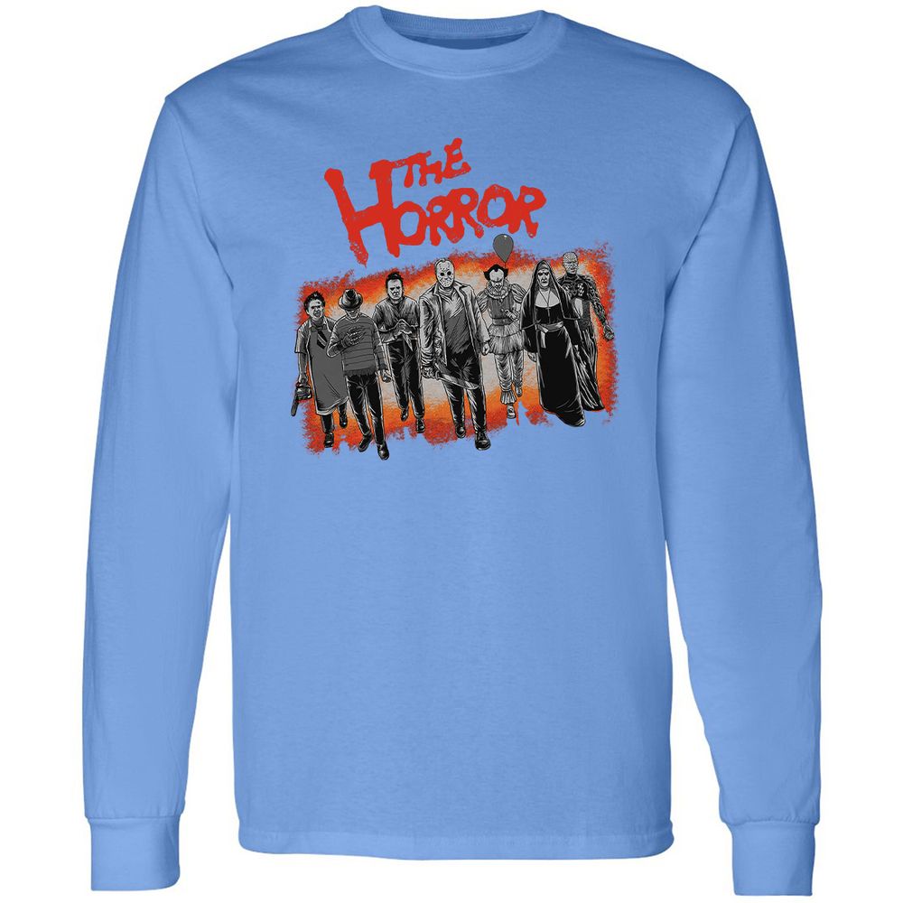 Long Sleeve T-Shirt - 9U6UHVUP - Carolina Blue - 12