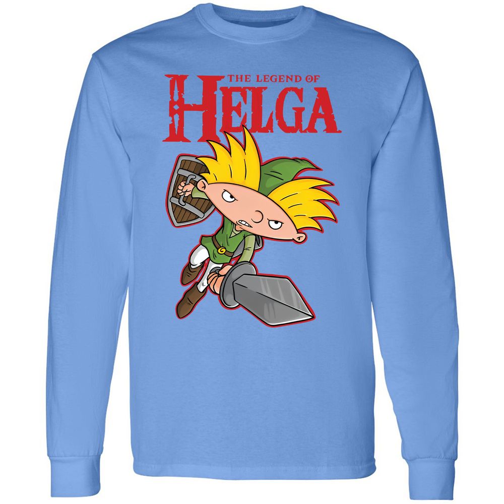 Long Sleeve T-Shirt - 8K37JQFM - Carolina Blue - 12