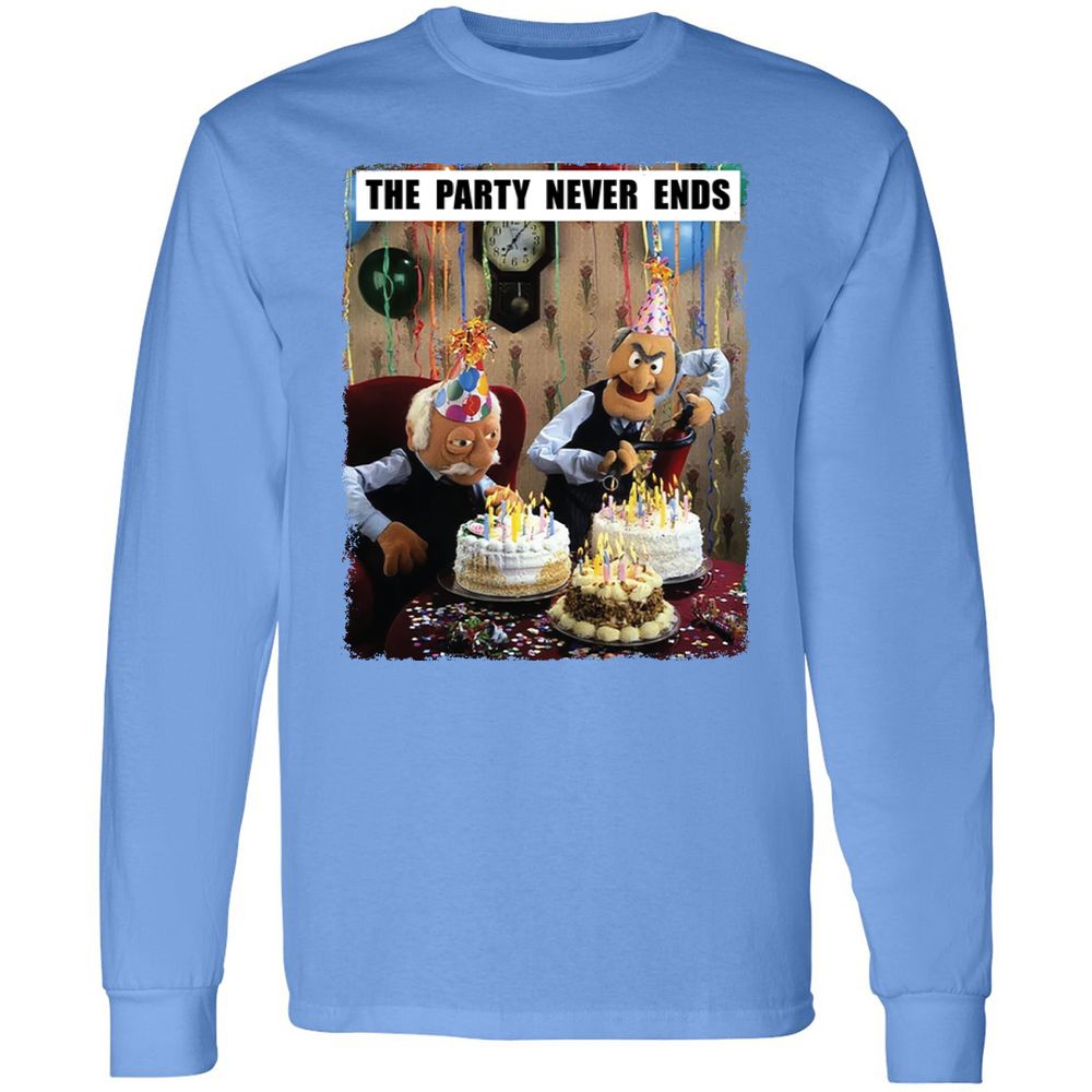 Party never ends - Carolina Blue - 12