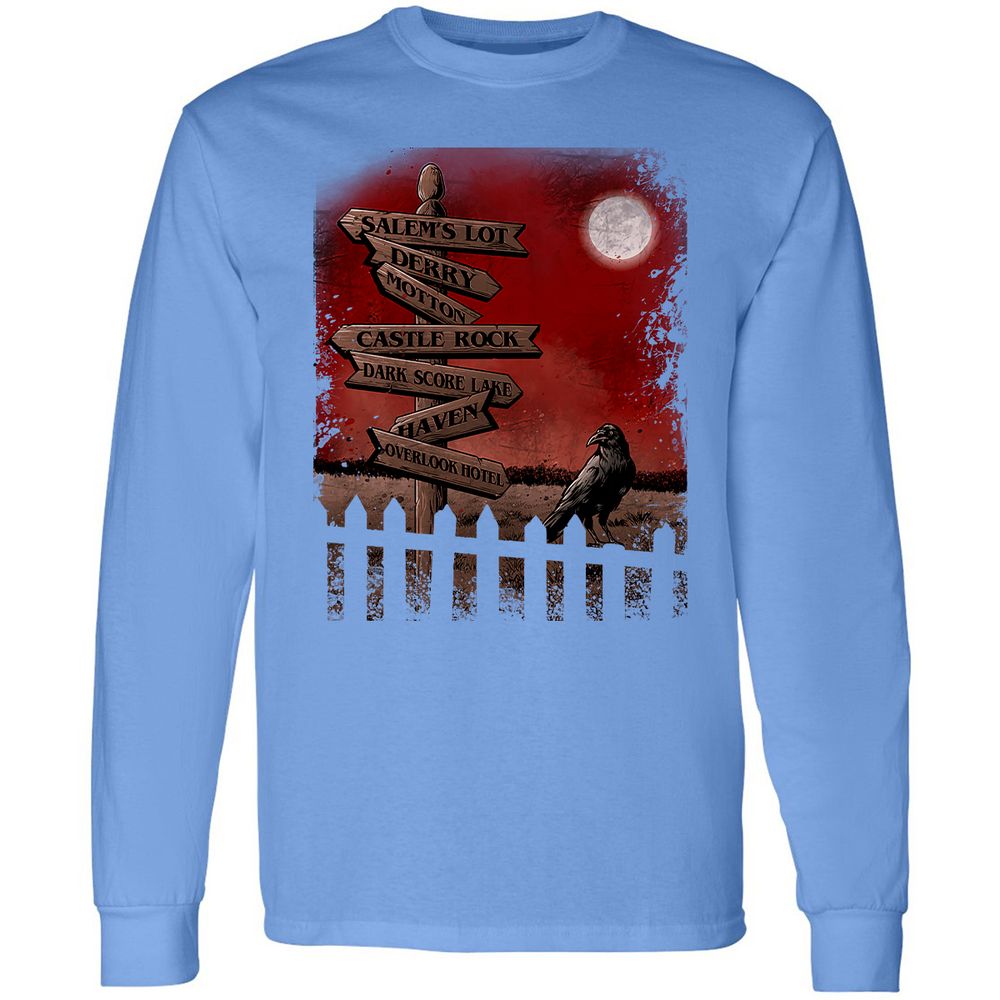Long Sleeve T-Shirt - VPJMYFL9 - Carolina Blue - 12
