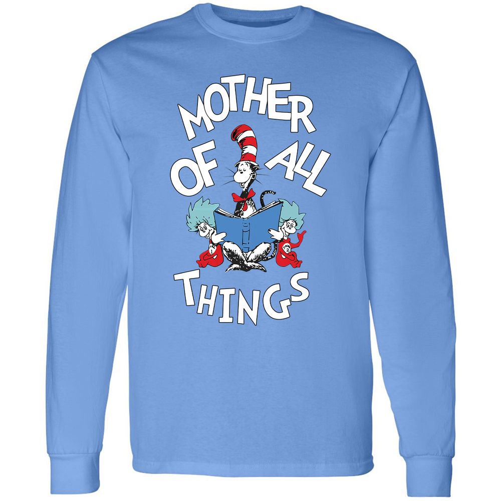 Long Sleeve T-Shirt - PLBULFLR - Carolina Blue - 12