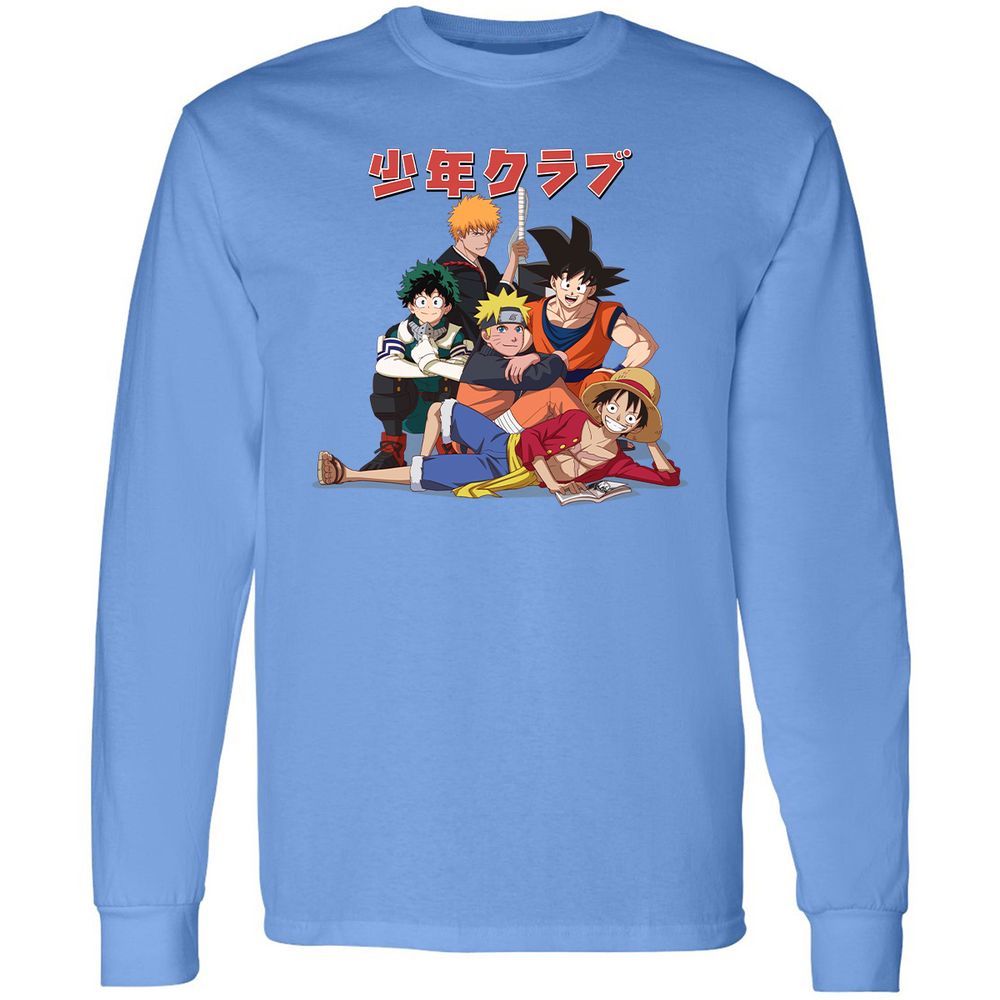 Long Sleeve T-Shirt - 1MHCVJ9D - Carolina Blue - 12