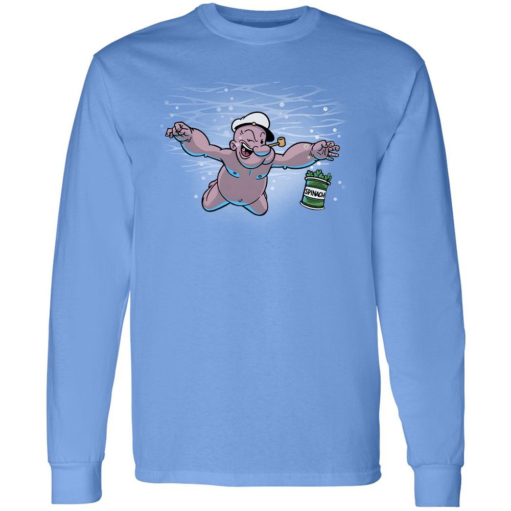 Long Sleeve T-Shirt - VNWXPA7X - Carolina Blue - 12