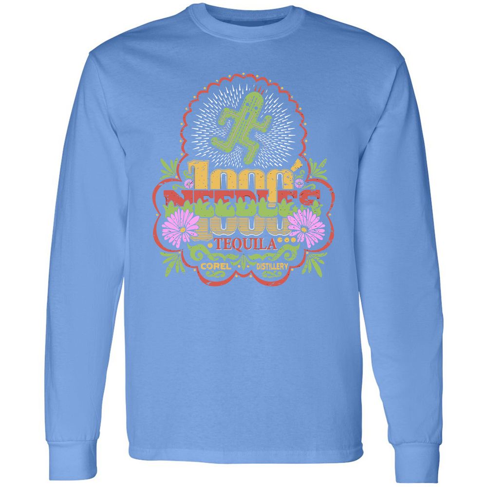Long Sleeve T-Shirt - J9VZENGM - Carolina Blue - 12
