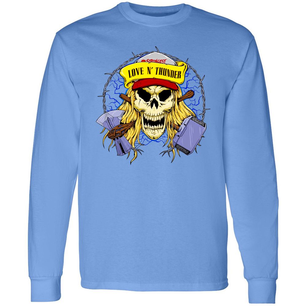 Long Sleeve T-Shirt - 52N7L2RB - Carolina Blue - 12