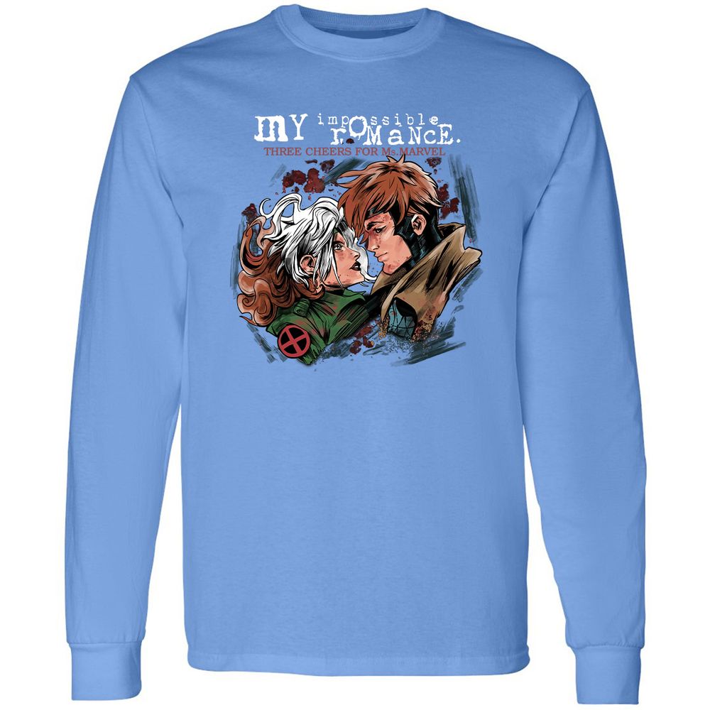 Long Sleeve T-Shirt - PSKEQJTZ - Carolina Blue - 12