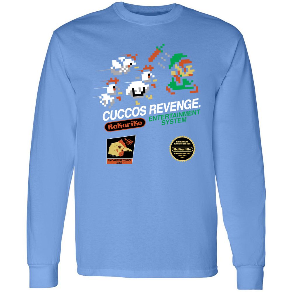 Long Sleeve T-Shirt - F85R9WEU - Carolina Blue - 12
