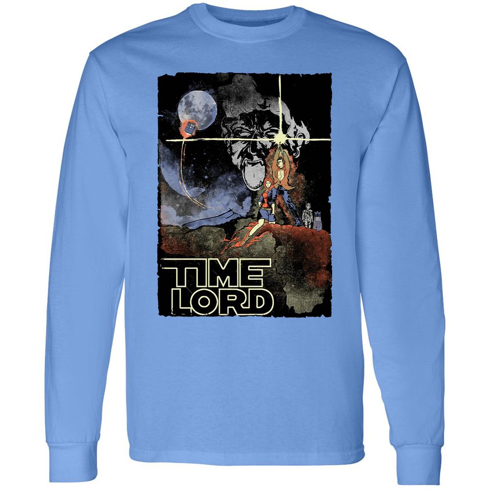 Long Sleeve T-Shirt - SYZ5QQL8 - Carolina Blue - 12