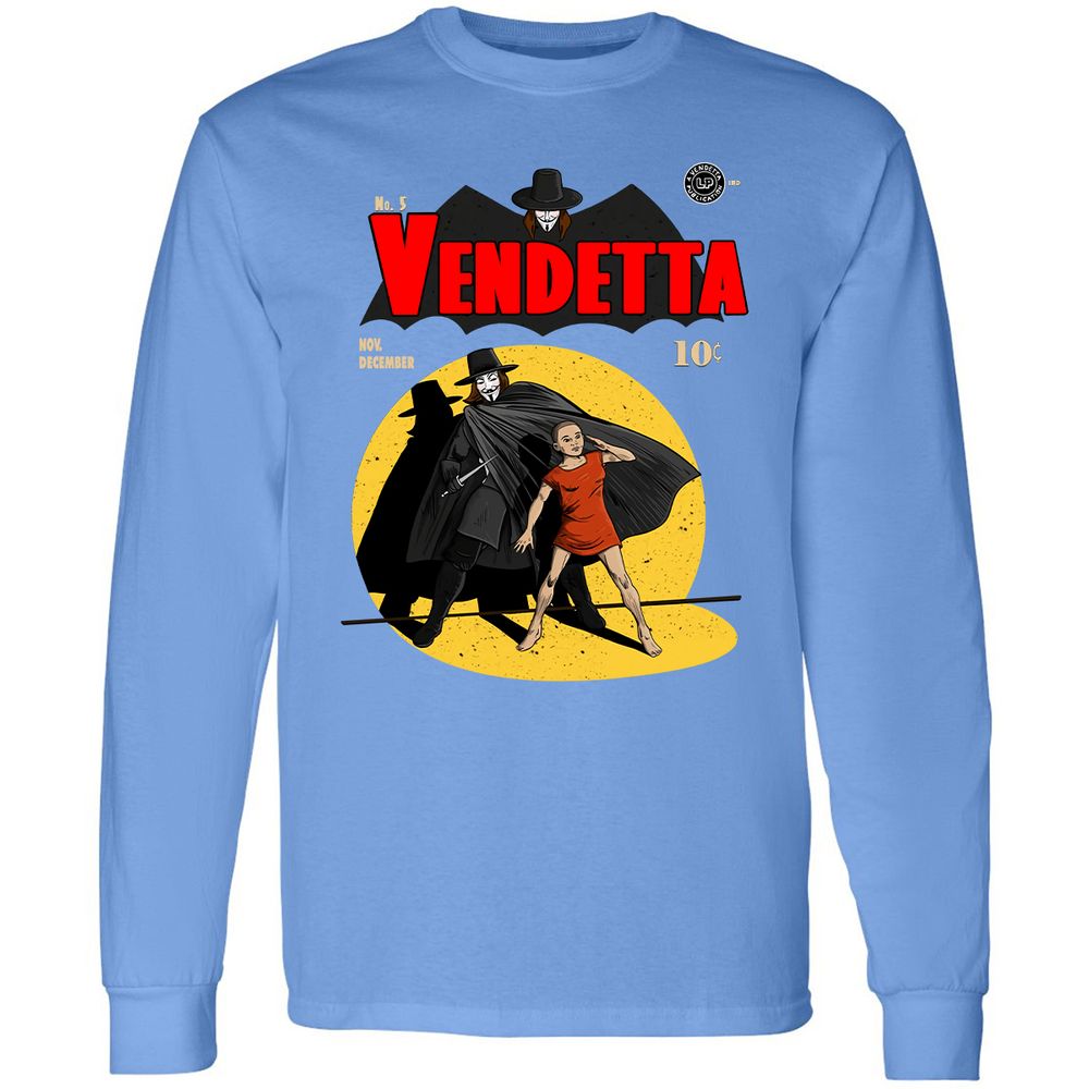 Long Sleeve T-Shirt - L92G361A - Carolina Blue - 12