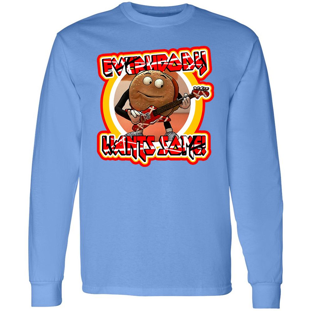 Long Sleeve T-Shirt - 6J3ZRZLM - Carolina Blue - 12