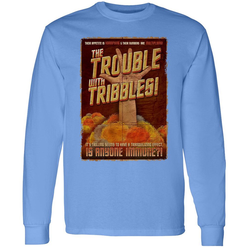 Long Sleeve T-Shirt - 3ZDMFY65 - Carolina Blue - 12