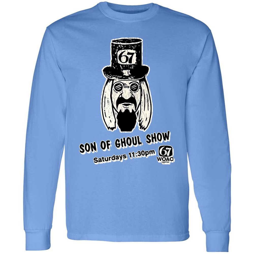 Long Sleeve T-Shirt - WUZLFRUF - Carolina Blue - 12