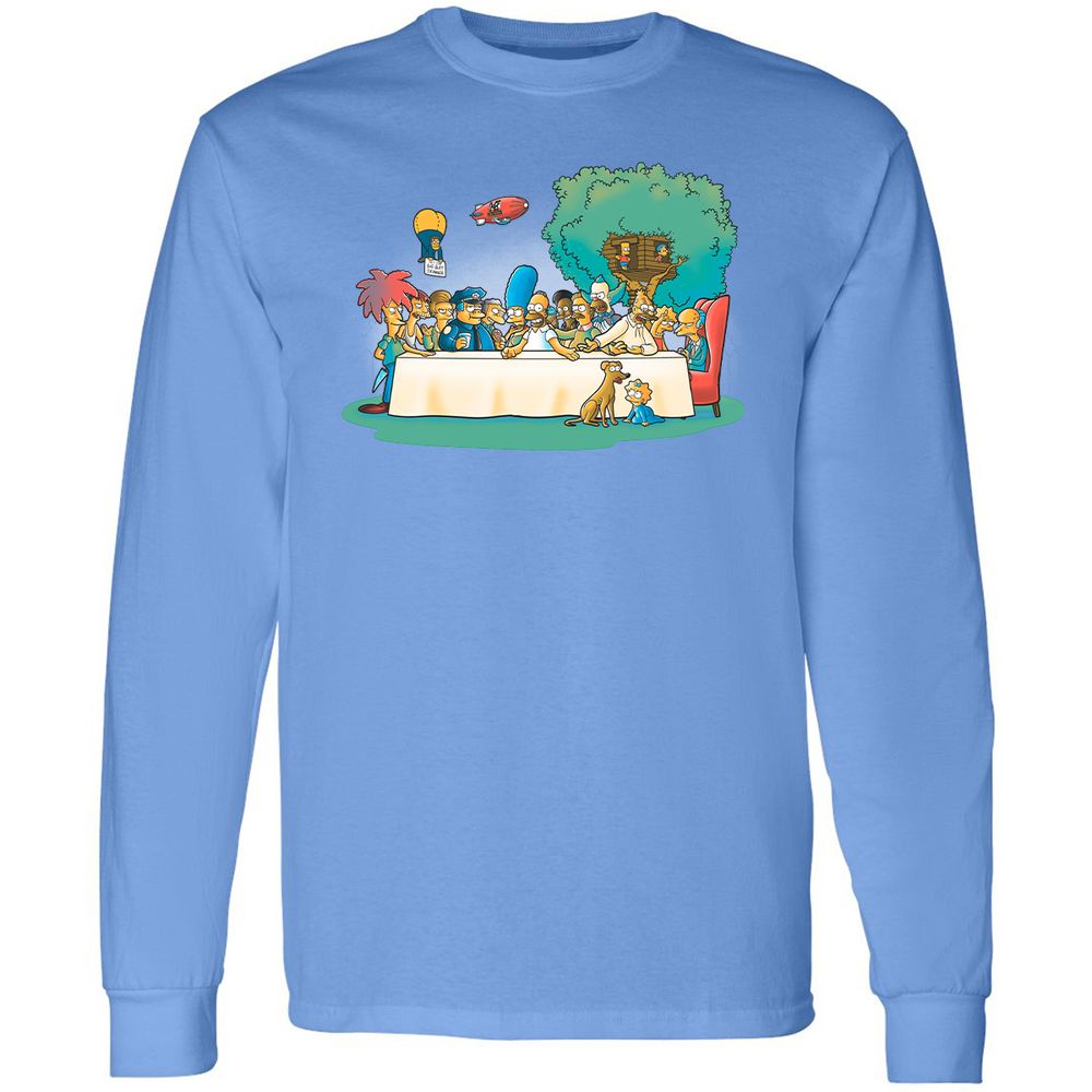 Long Sleeve T-Shirt - PMA55VB9 - Carolina Blue - 12