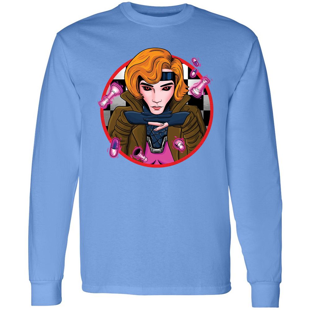 Long Sleeve T-Shirt - TCR5AQ1J - Carolina Blue - 12