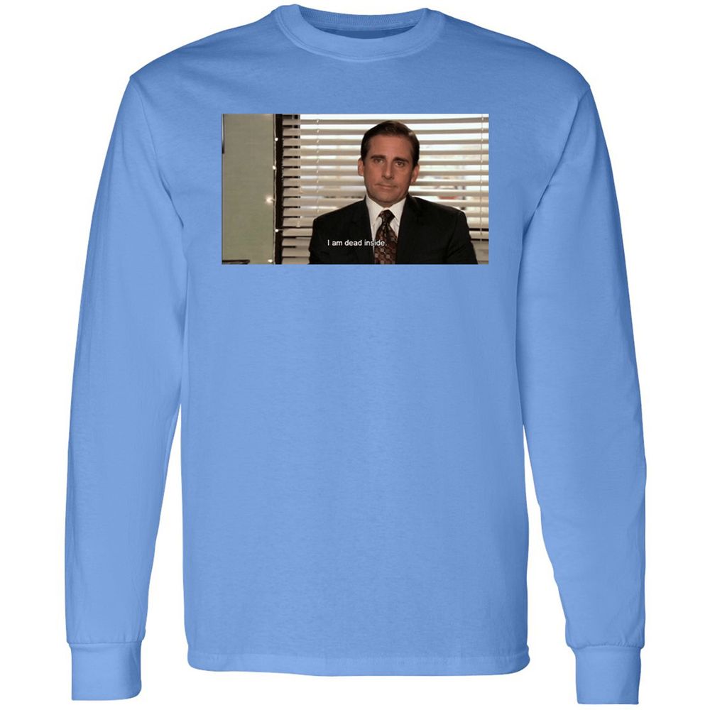 Long Sleeve T-Shirt - ZU1BB8JE - Carolina Blue - 12