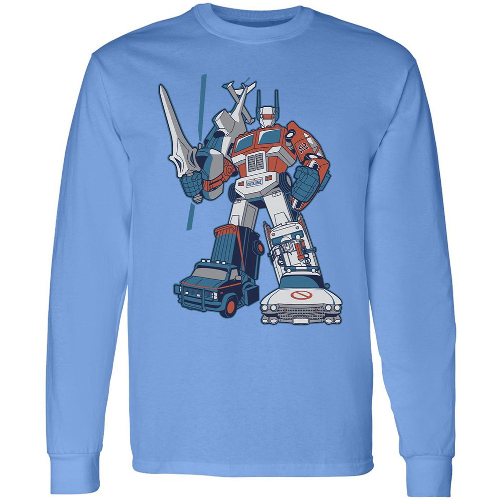 Long Sleeve T-Shirt - RFGZE3G5 - Carolina Blue - 12