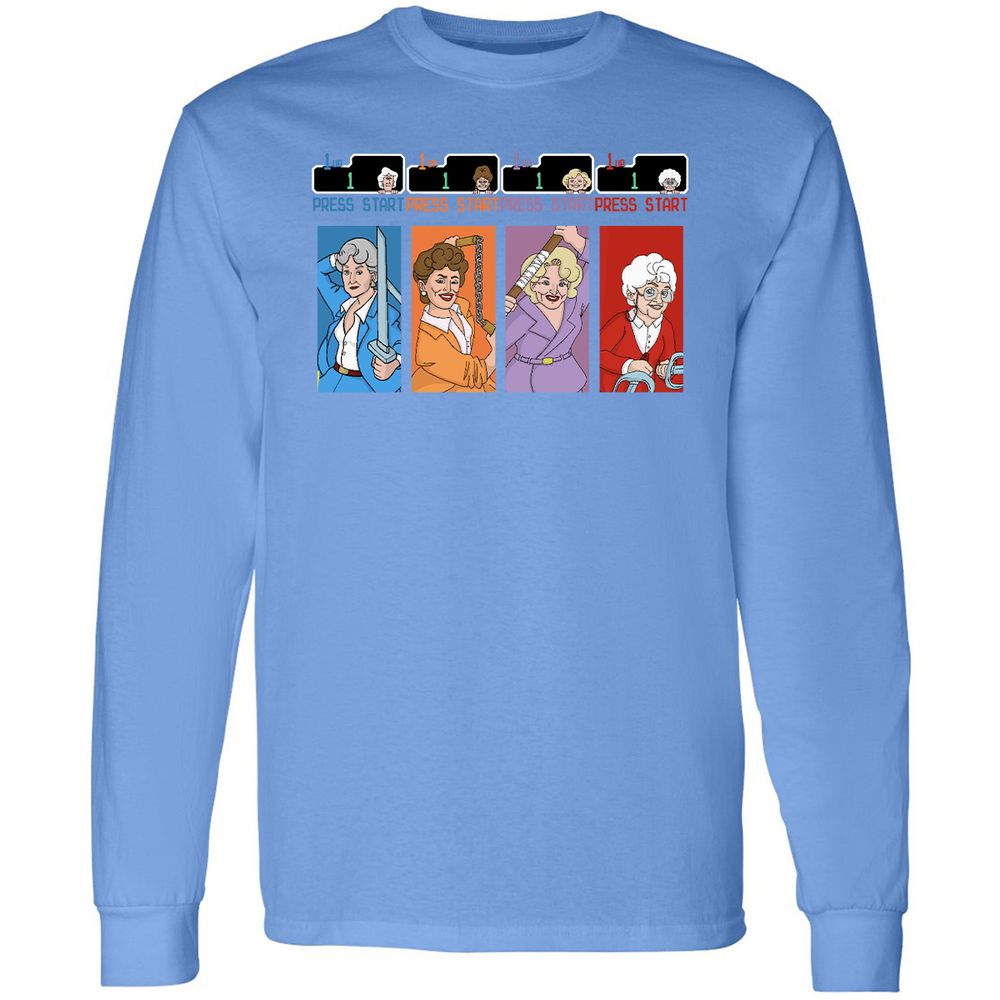 Long Sleeve T-Shirt - BJH3MVRS - Carolina Blue - 12