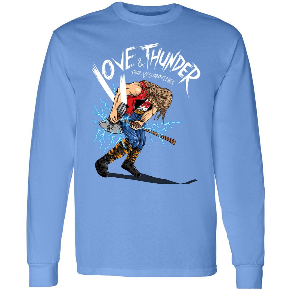 Long Sleeve T-Shirt - EPL7C2RC - Carolina Blue - 12