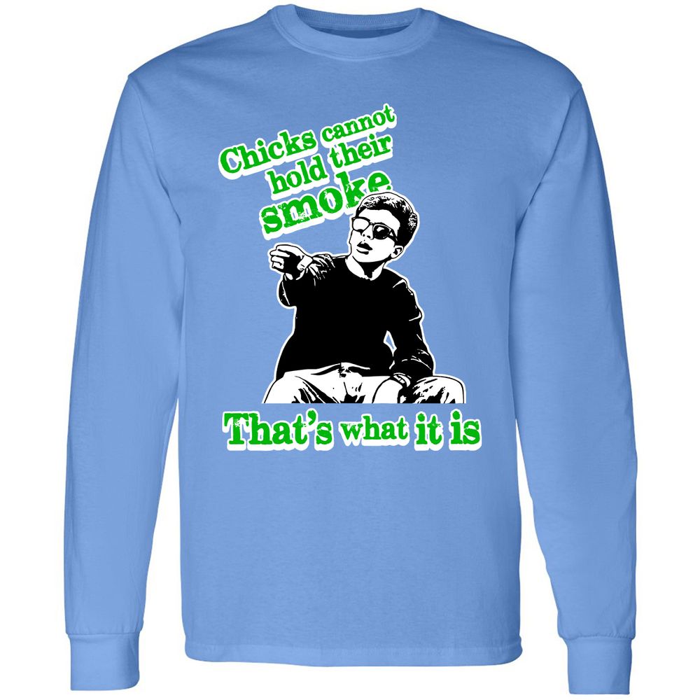 Long Sleeve T-Shirt - LLSBQ7RS - Carolina Blue - 12